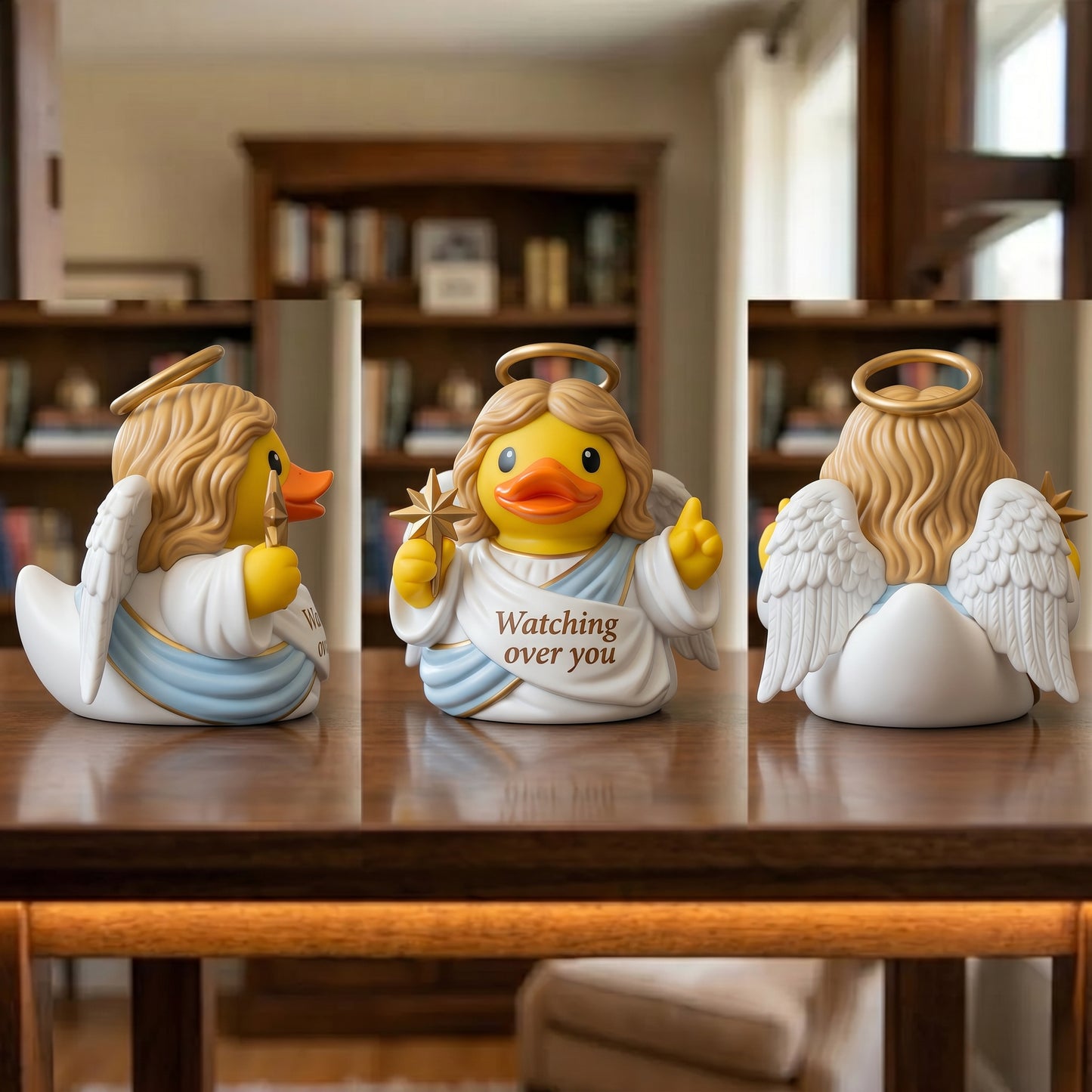 🦆Angel & Devil Duck Resin Figurines