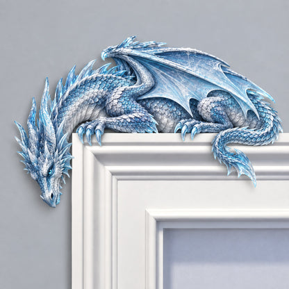 ⏳ Last Day 50% OFF – 🐉🔥 Sleeping Dragon Door Topper