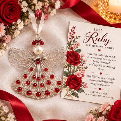 👼Birthstone Angel Wire Ornament
