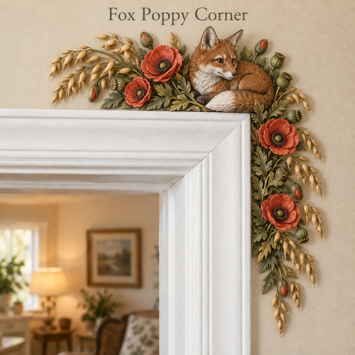 🏡🌱Woodland Animal Door Corner Decor
