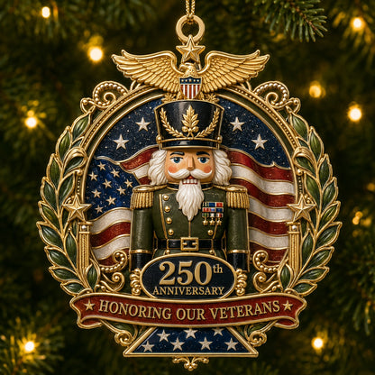 250th Anniversary Hero Tribute Nutcracker Ornaments