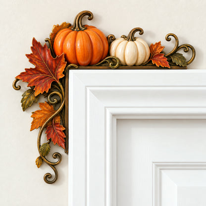 🍂 Autumn Door Frame Corner Topper –  Faith & Harvest Décor ✝️🎃