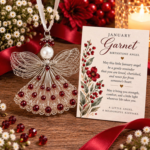 👼Birthstone Angel Wire Ornament