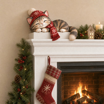 Adorable Kitty Door Frame Corner Decor