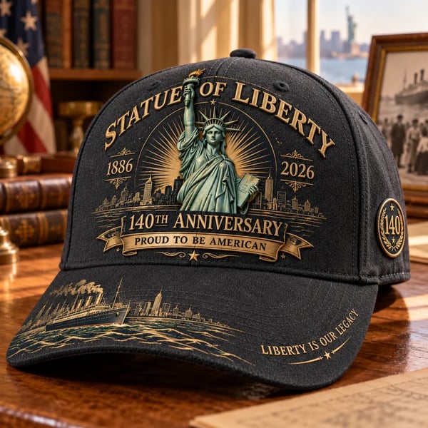 🇺🇸 Statue of Liberty 140th Anniversary Cap