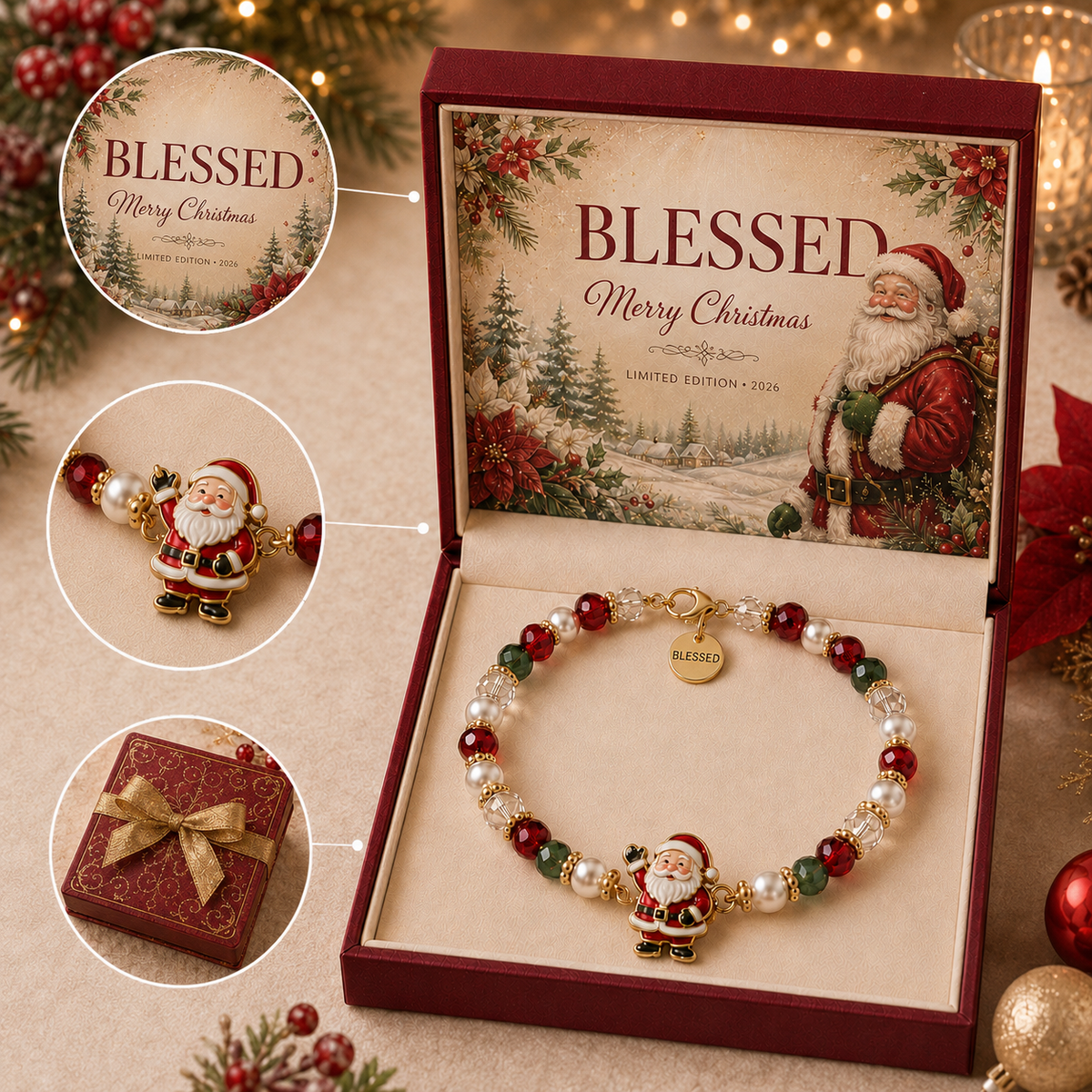 Christmas Blessings Bracelet