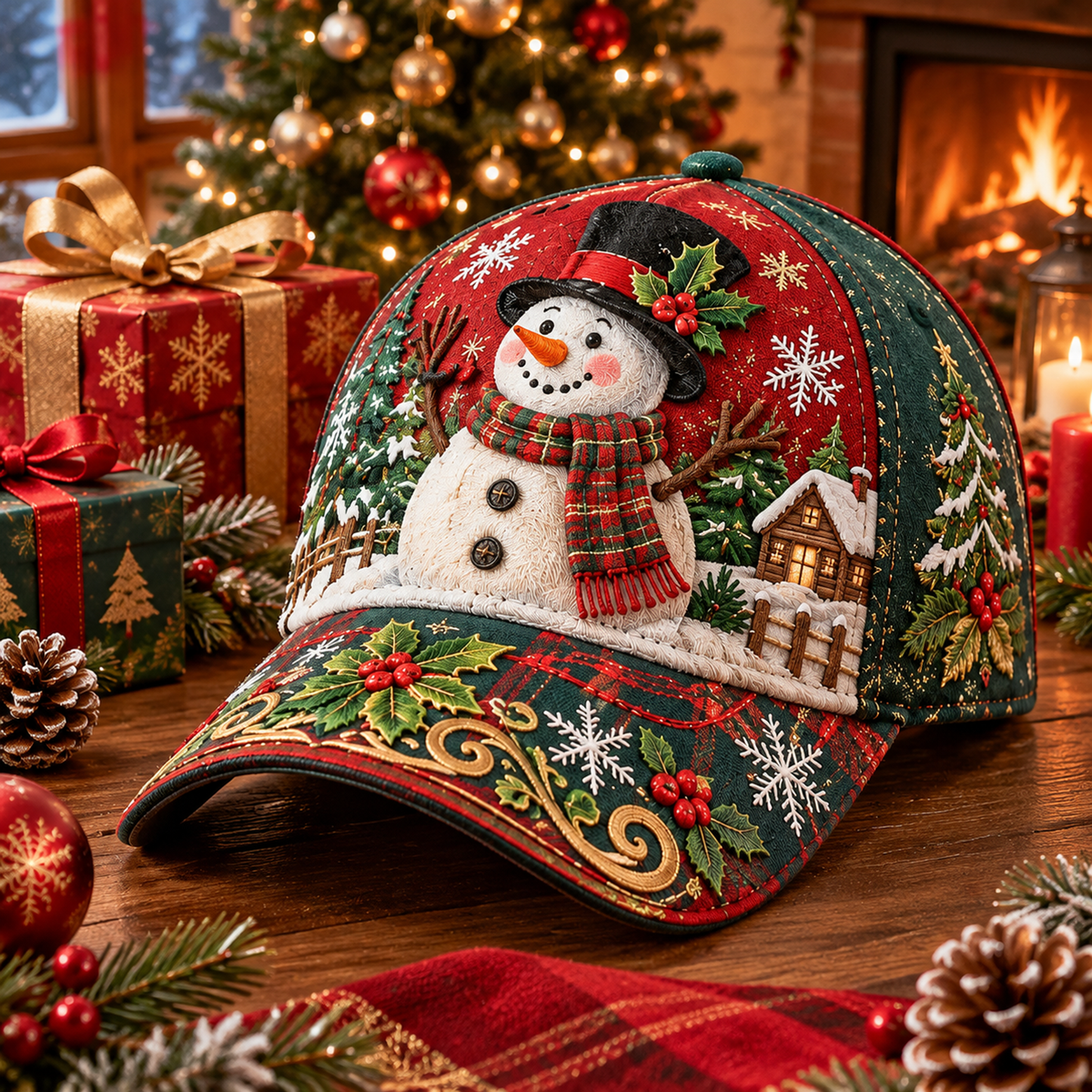 Christmas Baseball Hat – Festive Holiday Cap