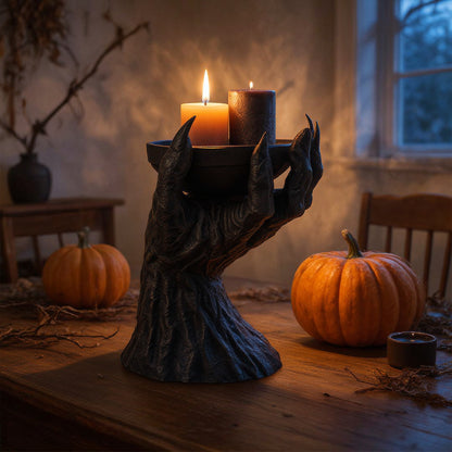 Monster Claw Candle Holder – Gothic Halloween Decor