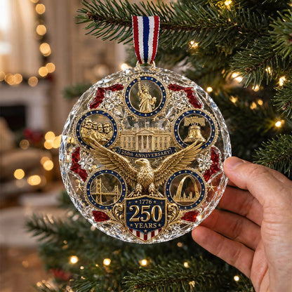 🎄✨America 250th Anniversary Christmas Ornament