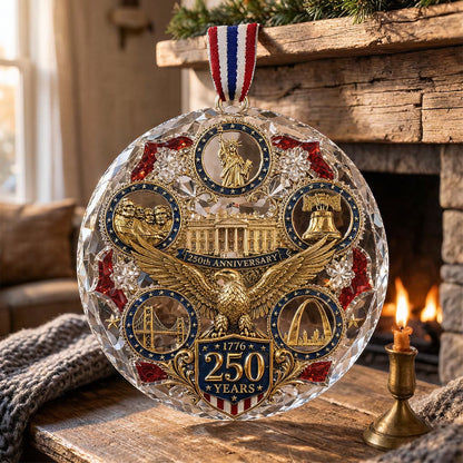 🎄✨America 250th Anniversary Christmas Ornament