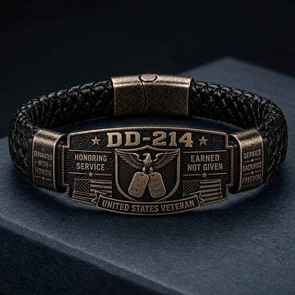 DD-214 Veteran Honor Bracelet