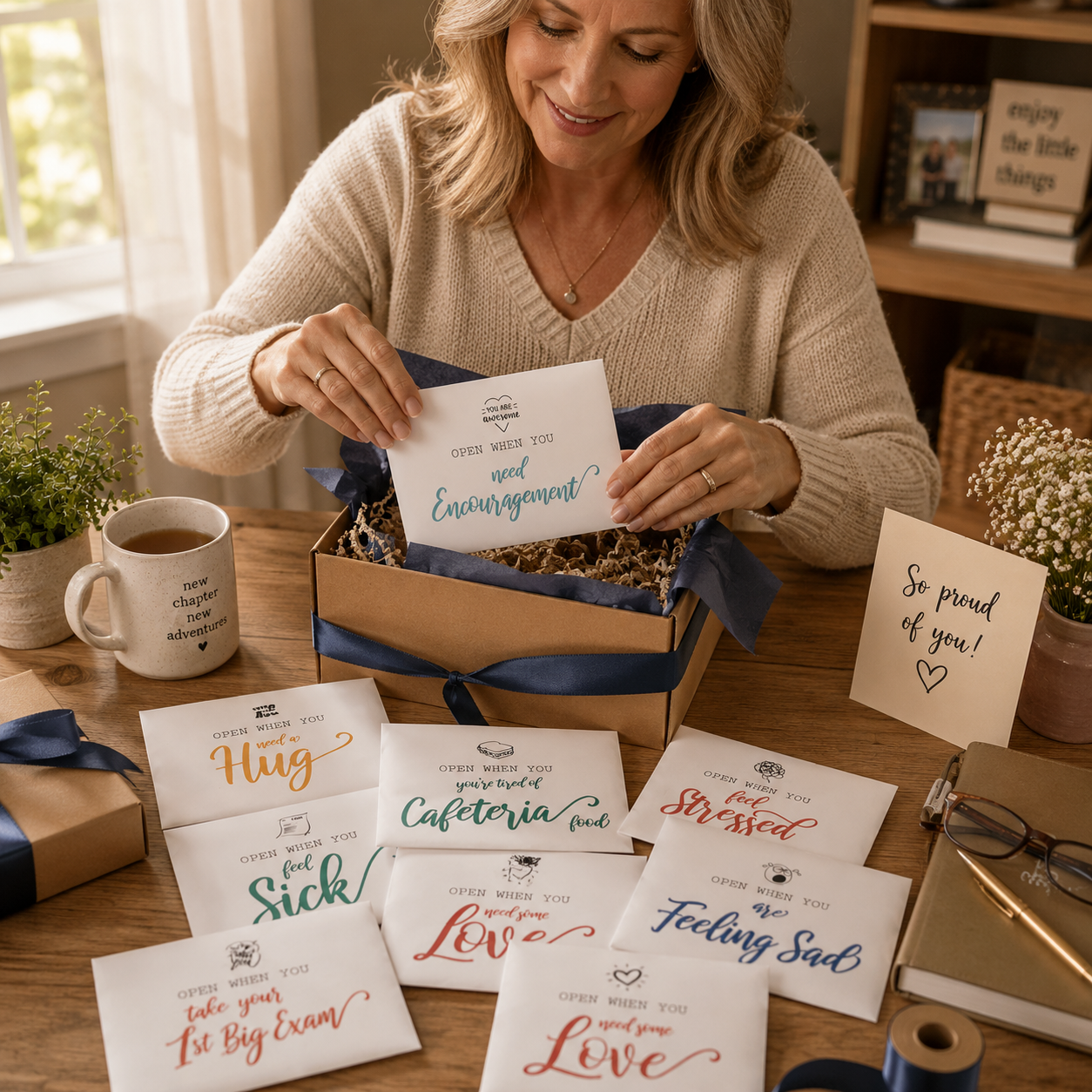 Open When Envelopes – A Thoughtful Hug for Every College Moment