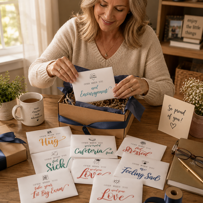 Open When Envelopes – A Thoughtful Hug for Every College Moment