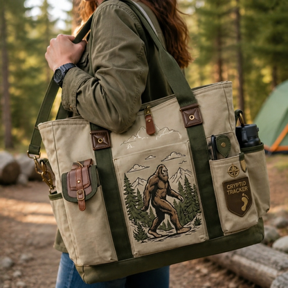🦶 Bigfoot Wilderness Adventure Multifunctional Tote Bag