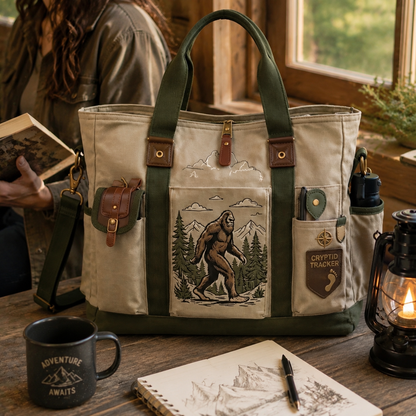 🦶 Bigfoot Wilderness Adventure Multifunctional Tote Bag