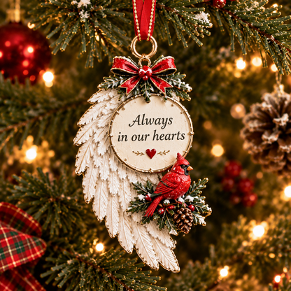 🎄Flat Christmas Metal Ornament – Heartfelt Holiday Keepsakes for Loved Ones