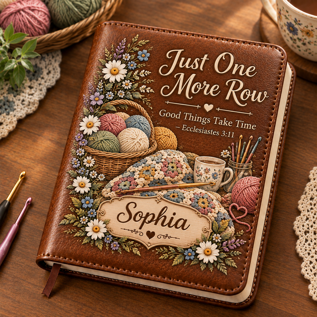 📖Personalized Hobby Journal – Cozy Keepsake Notebook