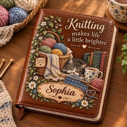 📖Personalized Hobby Journal – Cozy Keepsake Notebook