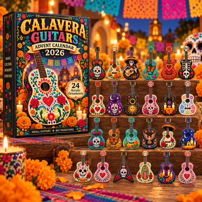 DAY OF THE DEAD KICKOFF 49% OFF - Calavera Guitars Advent Calendar 2026
