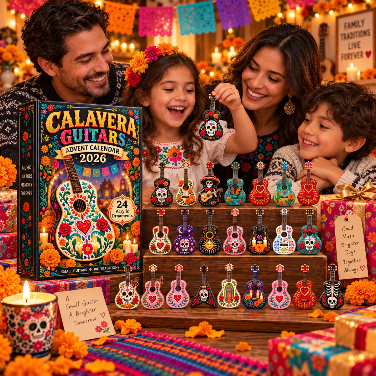 DAY OF THE DEAD KICKOFF 49% OFF - Calavera Guitars Advent Calendar 2026