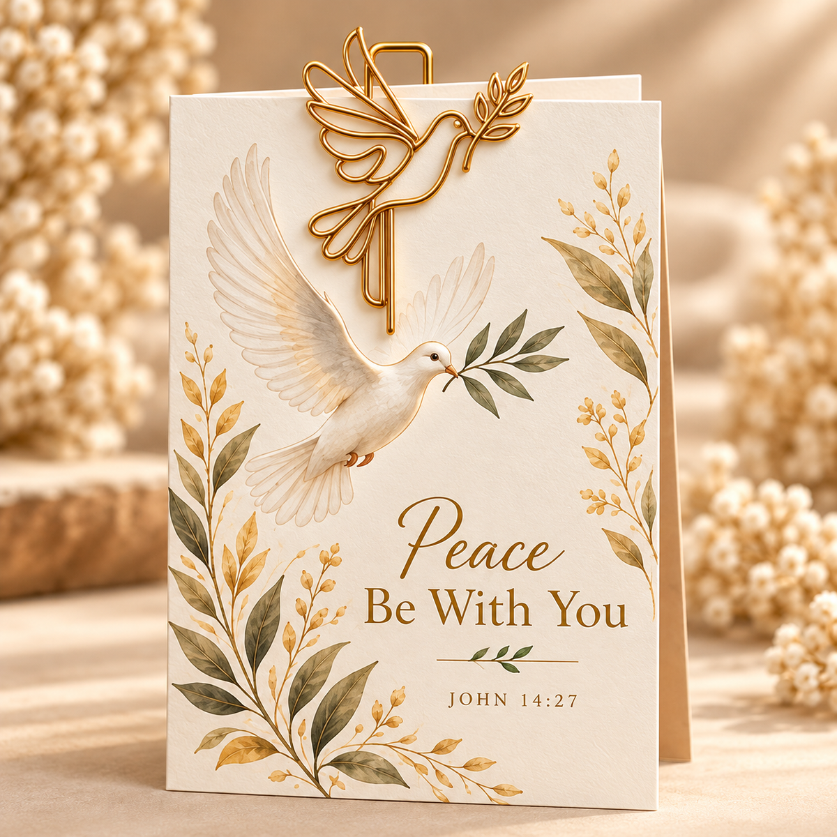 ✝️ Christian Faith-Inspired Paper Clips & Greeting Cards