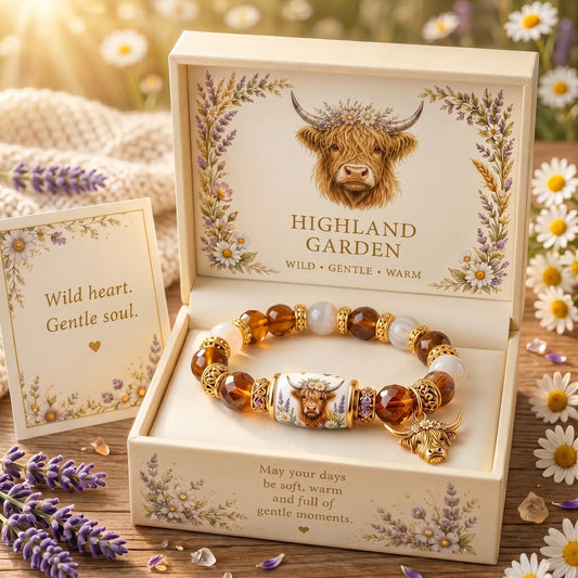 🐂Wild • Gentle • Warm🌾 — Highland Garden Bracelet✨