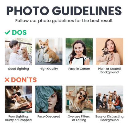 Pixar-Style Personalized Photo Clock - Gift For Family, Couple, Wife, Husband, Boyfriend, Girlfriend, Pet