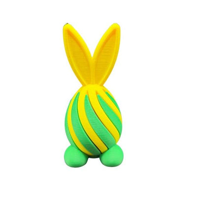 🐰 Bunny Egg Passthrough Fidget – 3D Printed Sensory Toy | Easter Basket