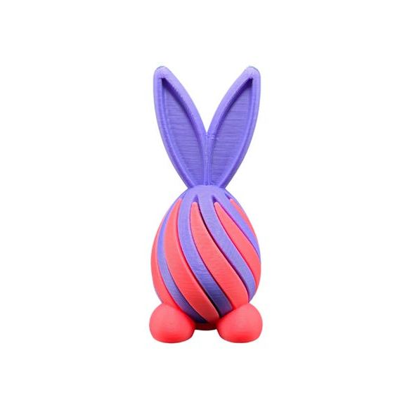 🐰 Bunny Egg Passthrough Fidget – 3D Printed Sensory Toy | Easter Basket