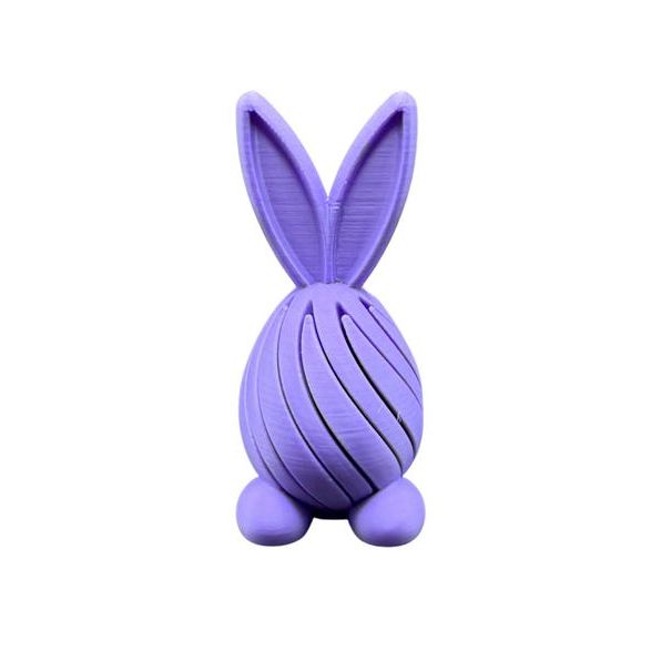 🐰 Bunny Egg Passthrough Fidget – 3D Printed Sensory Toy | Easter Basket