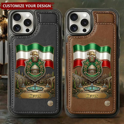 Personalized Iranian Golestan Palace Wallet Phone Case