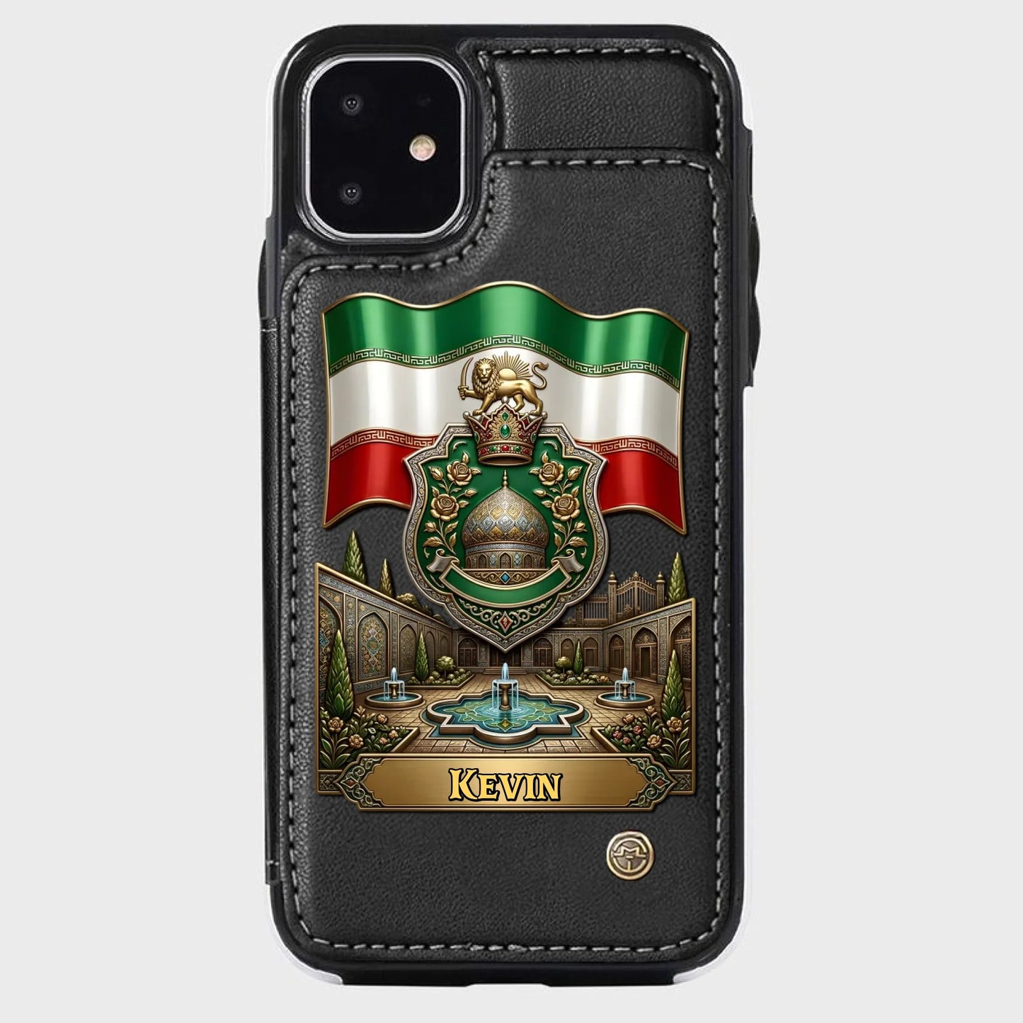 Personalized Iranian Golestan Palace Wallet Phone Case