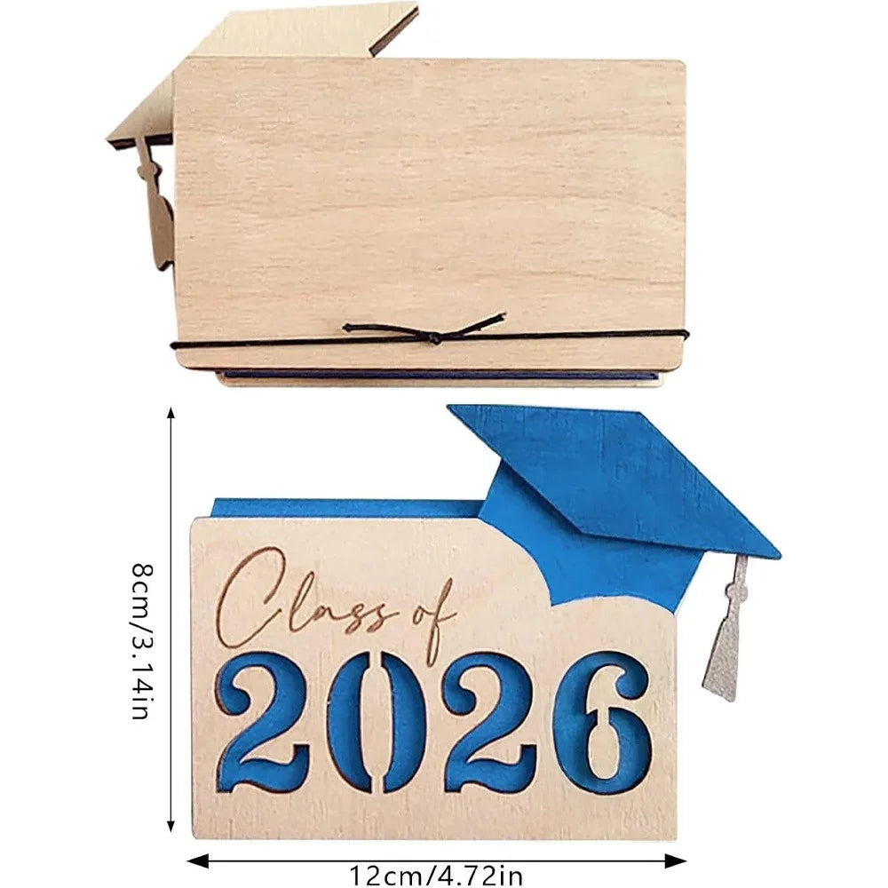🎓 Personalized Graduate Gift Card Holder – Custom Name & Message