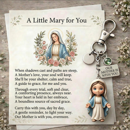 🙏 "A Little Jesus for You" – Comforting Pocket Reminder Keychain