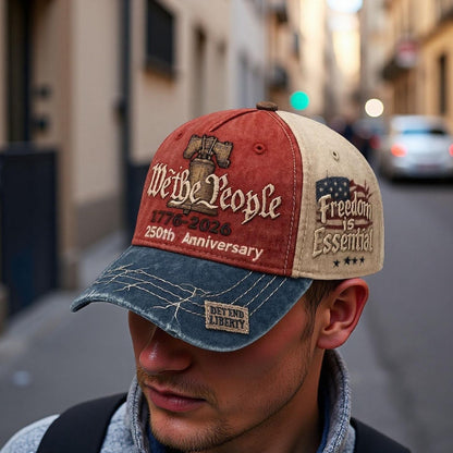 🧢 Personalized USA 250th Anniversary Vintage Trucker Cap