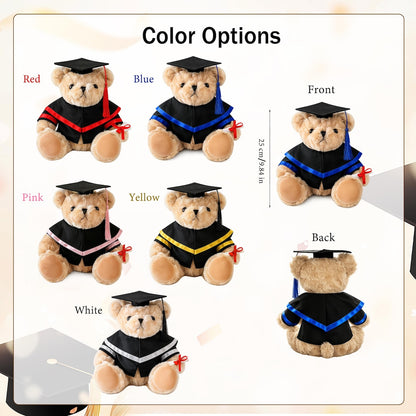 🎓 Personalized 2026 Graduation Teddy Bear – Custom Embroidered Name & Year Keepsake Gift 🧸
