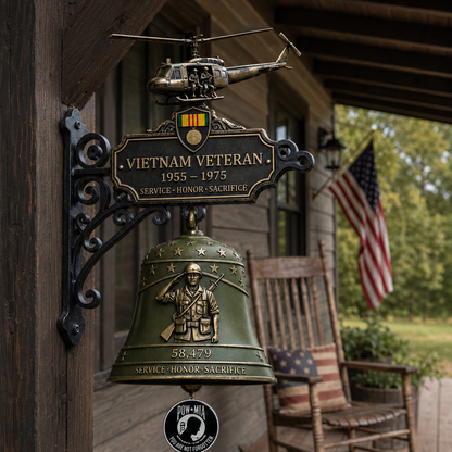 🔔🇺🇸 Vietnam Veteran Memorial Wall Bell