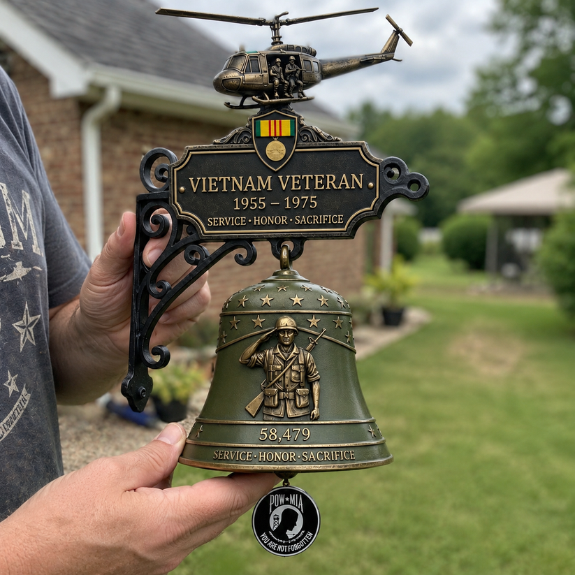 🔔🇺🇸 Vietnam Veteran Memorial Wall Bell