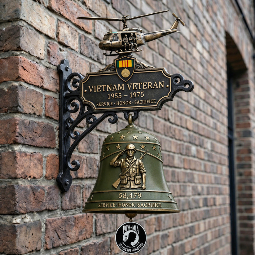 🔔🇺🇸 Vietnam Veteran Memorial Wall Bell