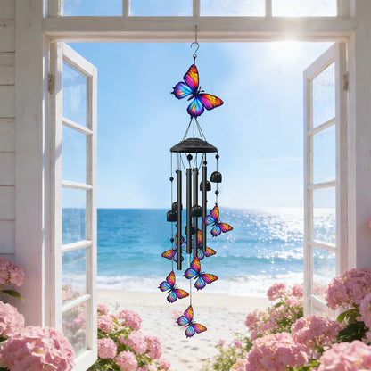Handcrafted Retro Hummingbird Wind Chimes