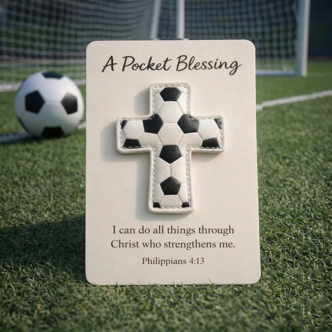 Sports Cross Pocket Blessing