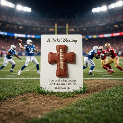 Sports Cross Pocket Blessing