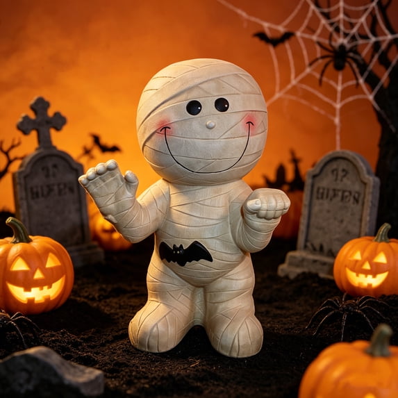 👻 Halloween Mummy Glow Decoration