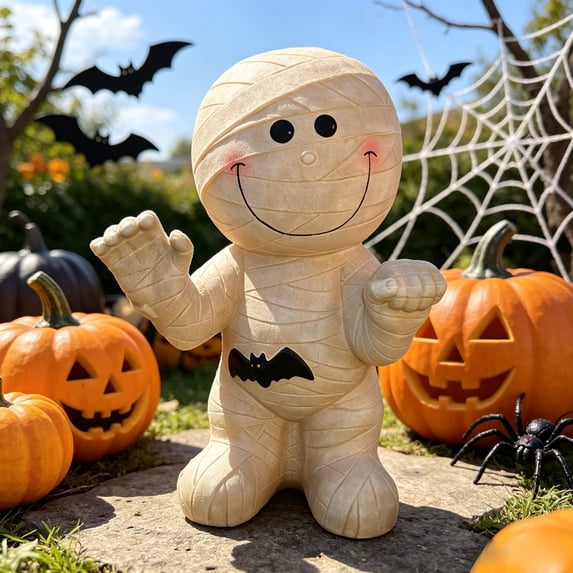 👻 Halloween Mummy Glow Decoration