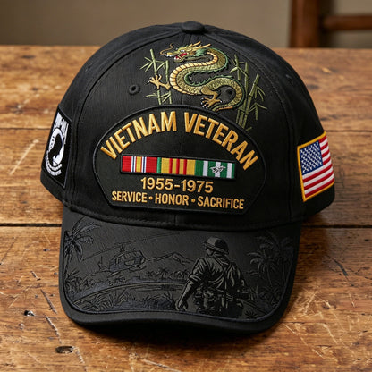 Last Day Promo: 49% OFF 🎖️ - Vietnam Veteran Tribute Cap