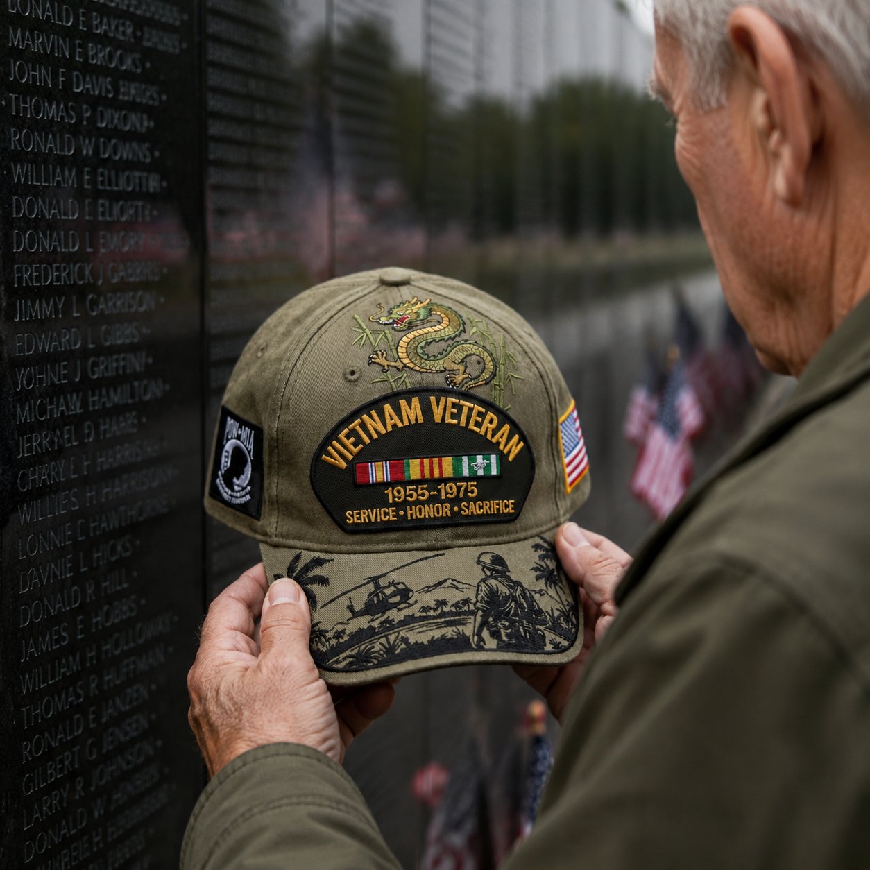 Last Day Promo: 49% OFF 🎖️ - Vietnam Veteran Tribute Cap