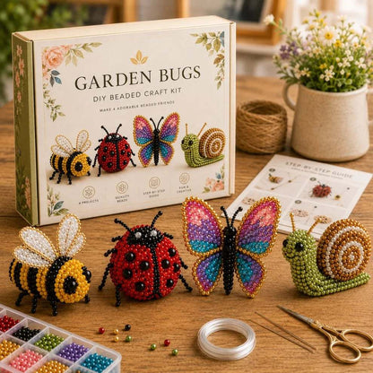 🧵✨Tiny 3D Beaded Animal DIY Kit