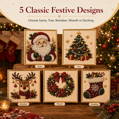 🎄 Christmas Pearl Art Painting Kit