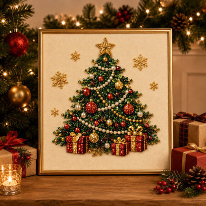 🎄 Christmas Pearl Art Painting Kit
