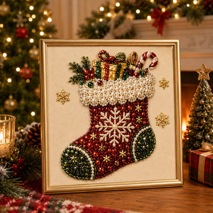 🎄 Christmas Pearl Art Painting Kit